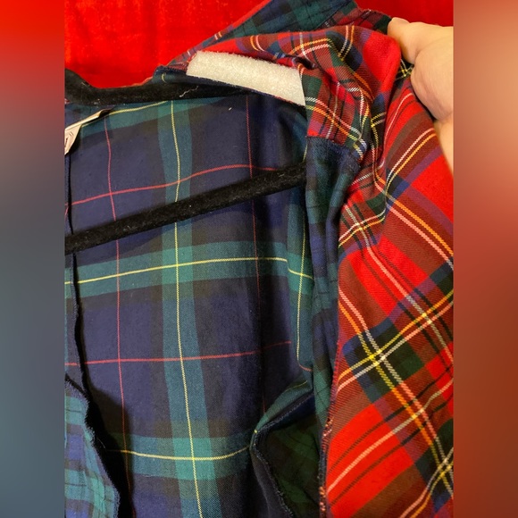 Vintage mismatched plaid button shirt - Picture 5 of 9